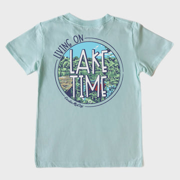 Kids’ Living On Lake Time short sleeve T