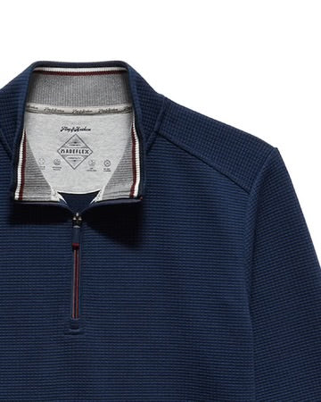 The Quilted Quarter Zip