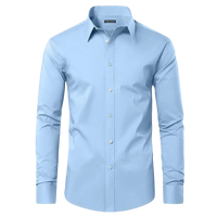 Men's Long Sleeve Classic Dress Shirts (Sizes, S-3XL)