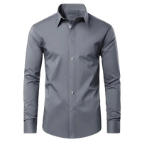 Men's Long Sleeve Classic Dress Shirts (Sizes, S-3XL)