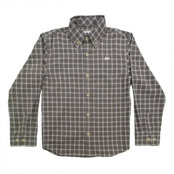 FOLLY ISLAND FLANNEL SHIRT - OLIVE