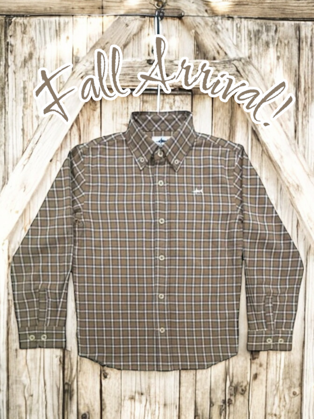 FOLLY ISLAND FLANNEL SHIRT - SAND