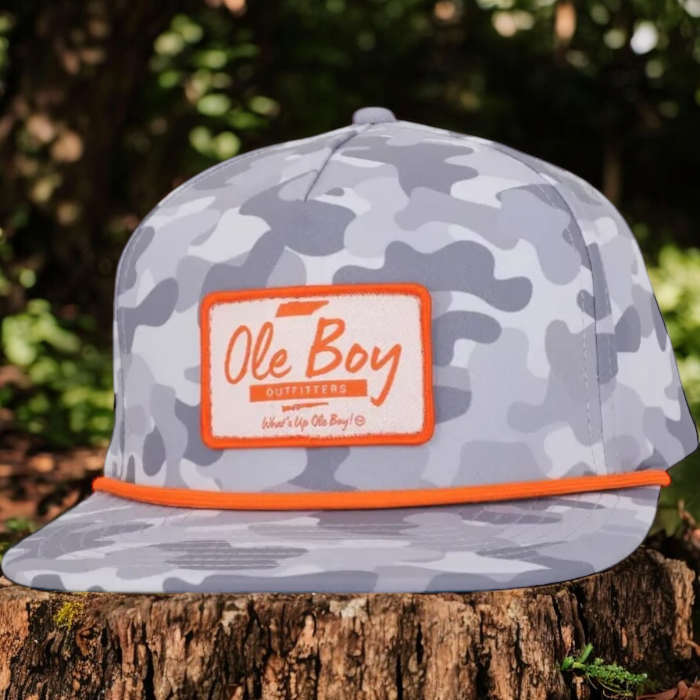 Ole Boy Camo Rope Hat