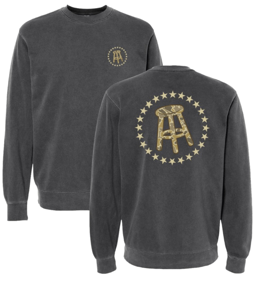 Barstool Camo Crewneck