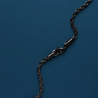 Black Stainless Steel Medium Chain