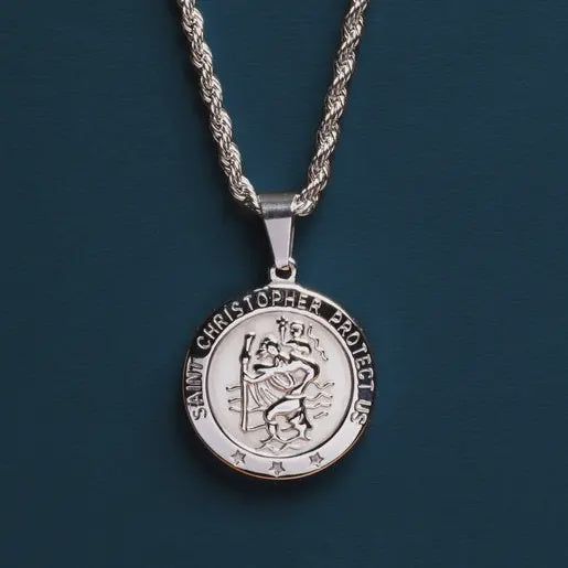 WATER Proof St. Christopher’s Rope Chain