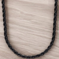 Black Stainless Steel Medium Chain