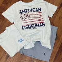 Kids American Fisherman Shortsleeve