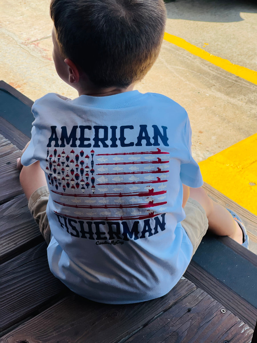 Kids American Fisherman Shortsleeve